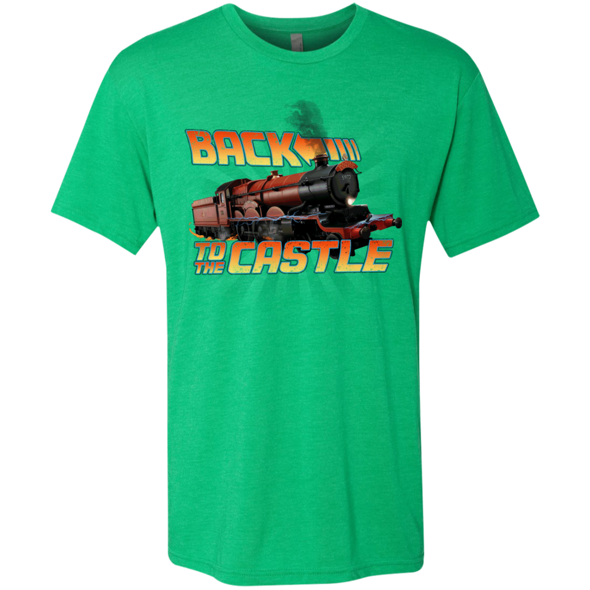 Back to the Castle Men's Triblend T-Shirt