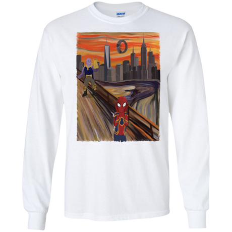 Spider Scream Men's Long Sleeve T-Shirt