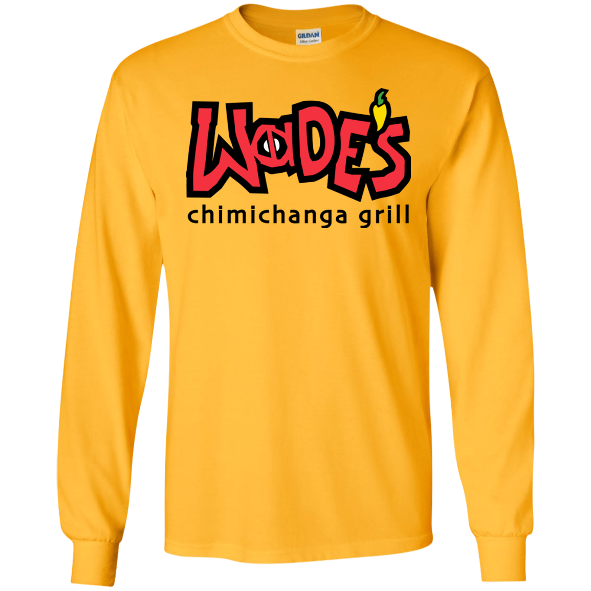 Wades Grill Men's Long Sleeve T-Shirt