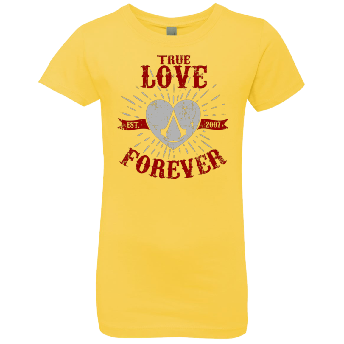 True Love Forever Assasin Girls Premium T-Shirt