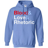 Blood Love Rhetoric Pullover Hoodie