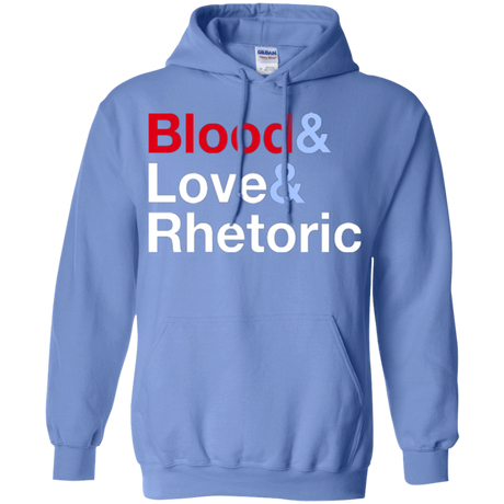 Blood Love Rhetoric Pullover Hoodie