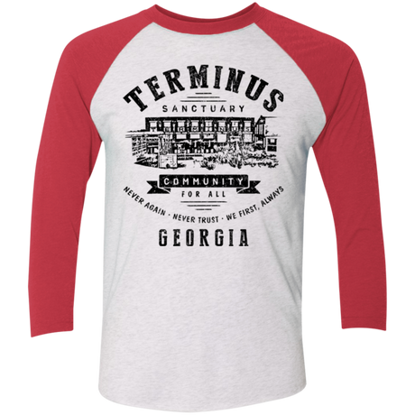 Terminus Sanctuary Community Men's Triblend 3/4 Sleeve