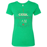 I GEEK (1) Women's Triblend T-Shirt