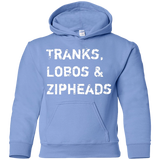 Tranks Lobos Zipheads Youth Hoodie