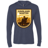 Desert Tours Triblend Long Sleeve Hoodie Tee