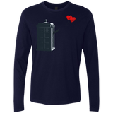 Dr Banksy Heart Balloon Men's Premium Long Sleeve