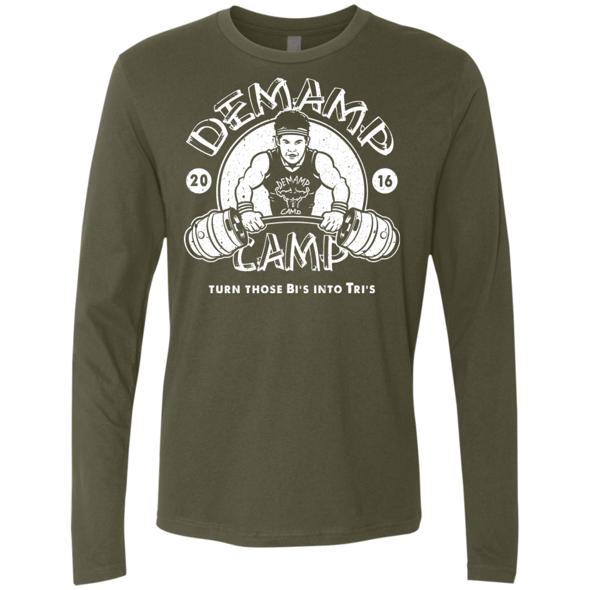 Demamp Camp Men's Premium Long Sleeve