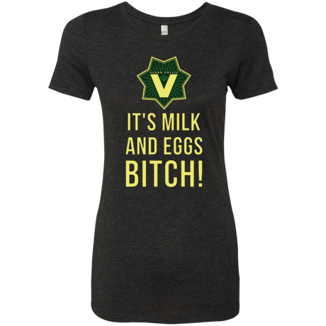 Milk and Eggs Women's Triblend T-Shirt