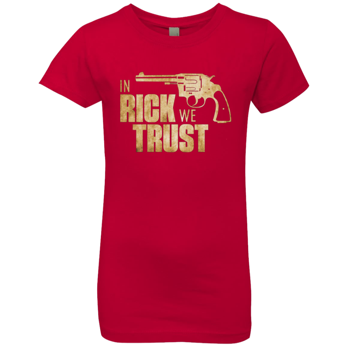 In Rick We Trust Girls Premium T-Shirt