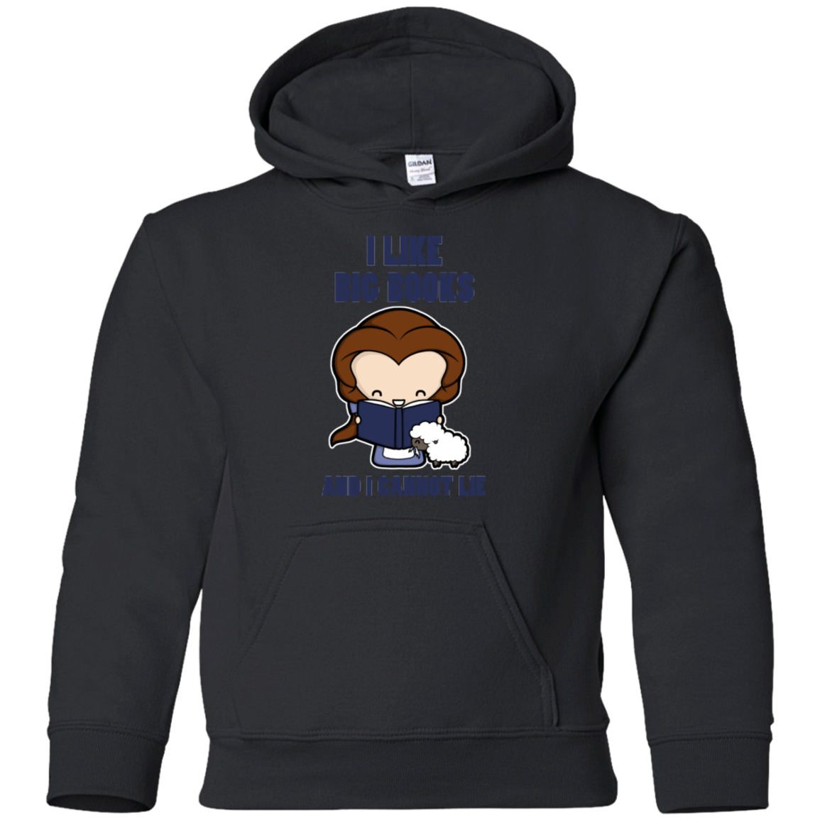 I Like Big Books Youth Hoodie