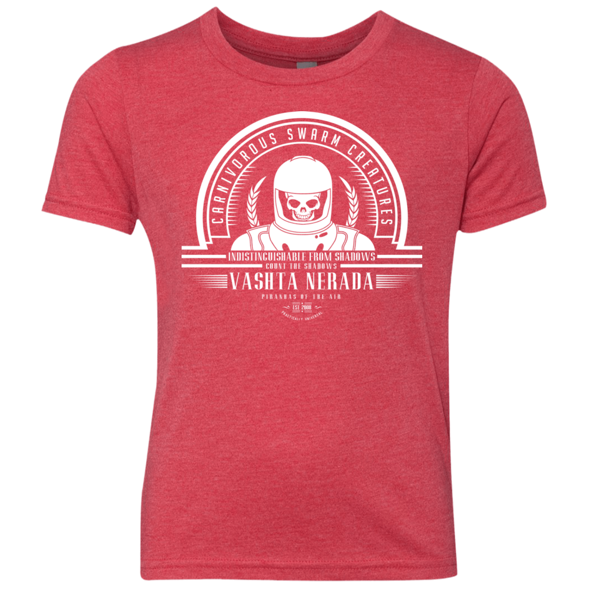 Who Villains Vashta Nerada Youth Triblend T-Shirt