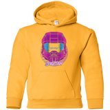 Spartan Helmet 80's Youth Hoodie