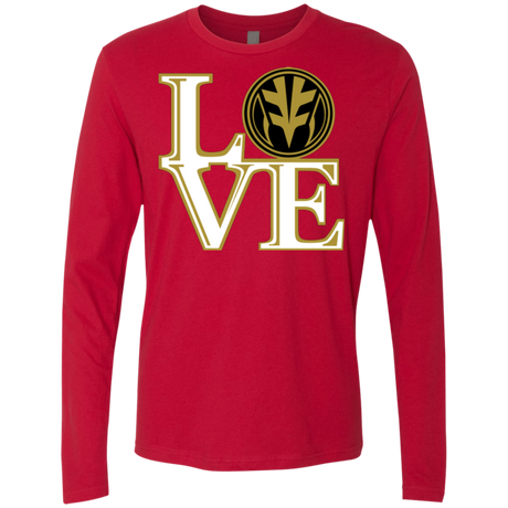 White Ranger LOVE Men's Premium Long Sleeve