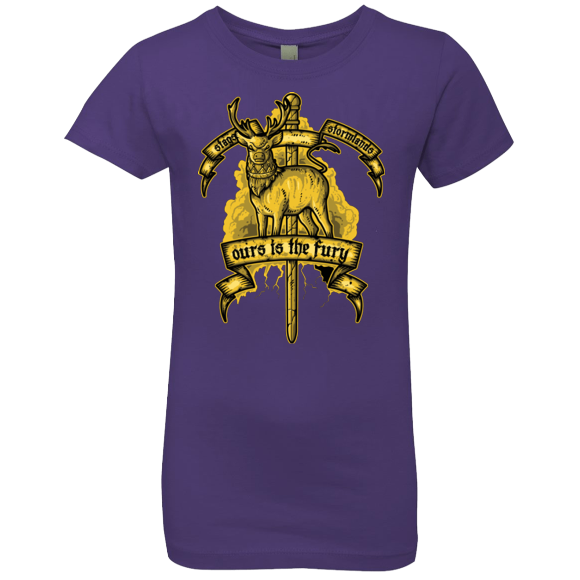 OURS IS THE FURY Girls Premium T-Shirt