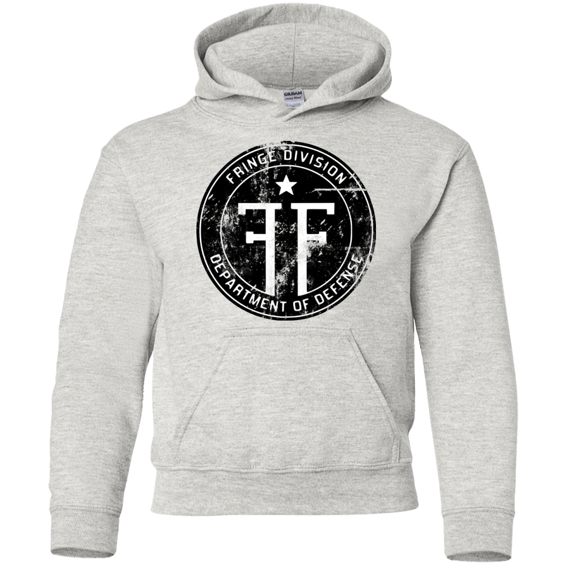 Fringe Logo Vintage Youth Hoodie