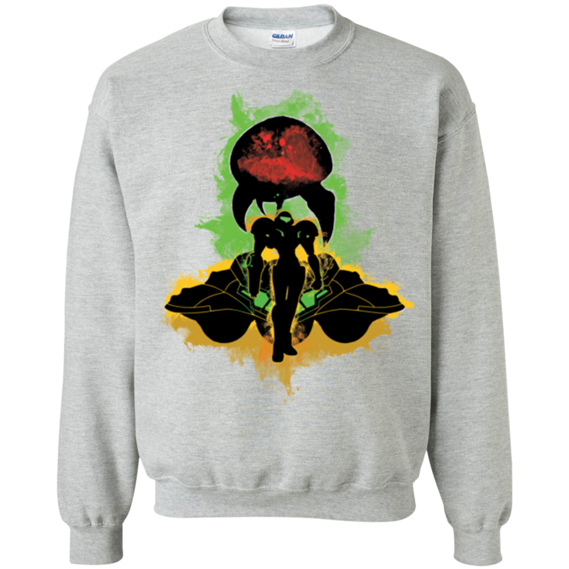 Zebes Conflict Crewneck Sweatshirt