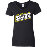 The Spark Women's V-Neck T-Shirt