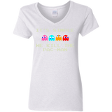 Pacmanok Women's V-Neck T-Shirt
