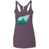 Valley of the fallen stars Women's Triblend Racerback Tank