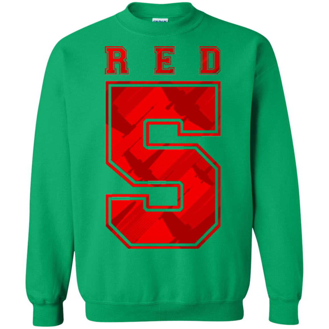 Red 5 Crewneck Sweatshirt