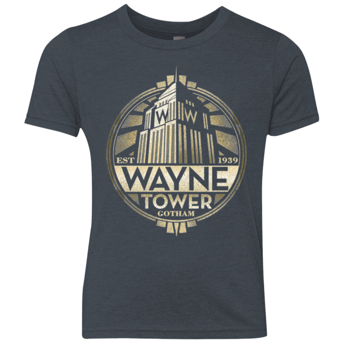 Wayne Tower Youth Triblend T-Shirt