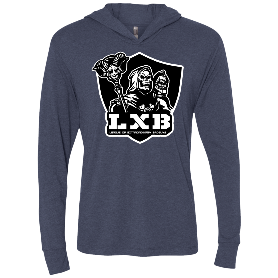 LXB Triblend Long Sleeve Hoodie Tee