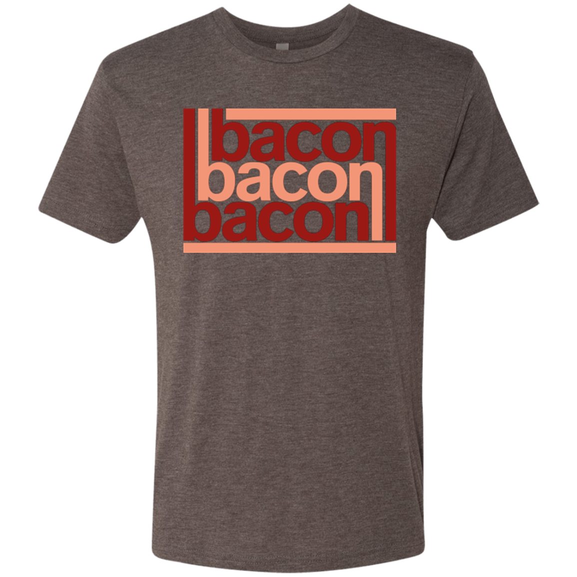 Bacon-Bacon-Bacon Men's Triblend T-Shirt