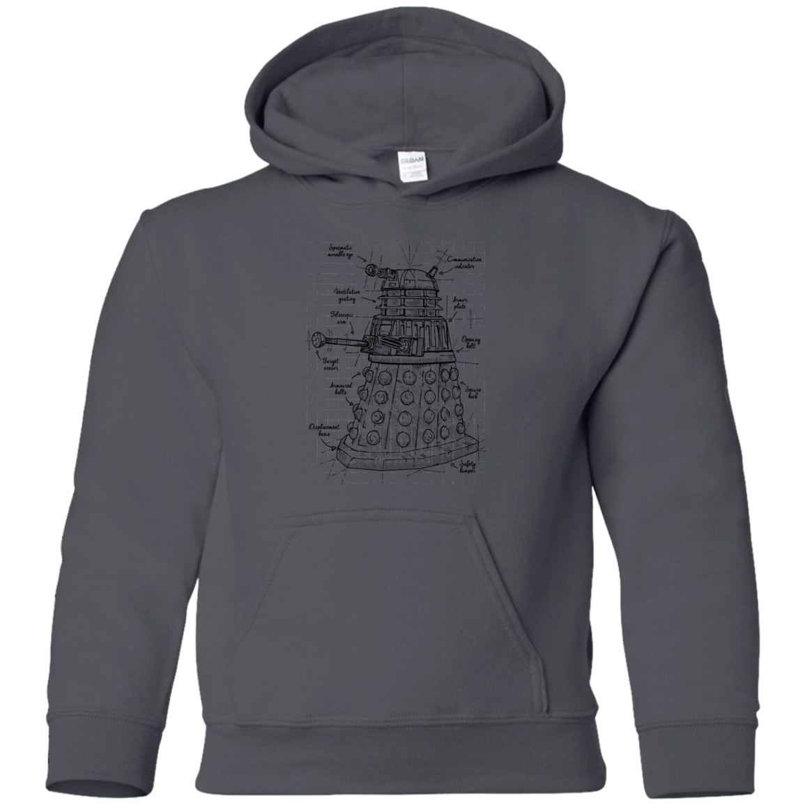 Dalek Plan Youth Hoodie
