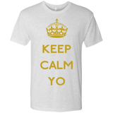 Keep Calm Yo Men's Triblend T-Shirt