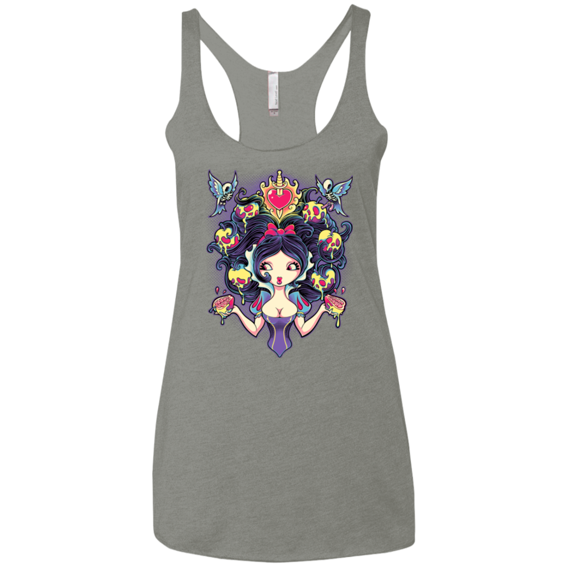 Poisoned Mind Women's Triblend Racerback Tank