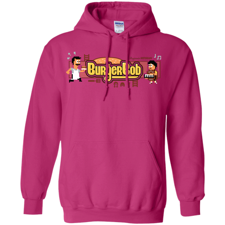 Burger Bob Pullover Hoodie