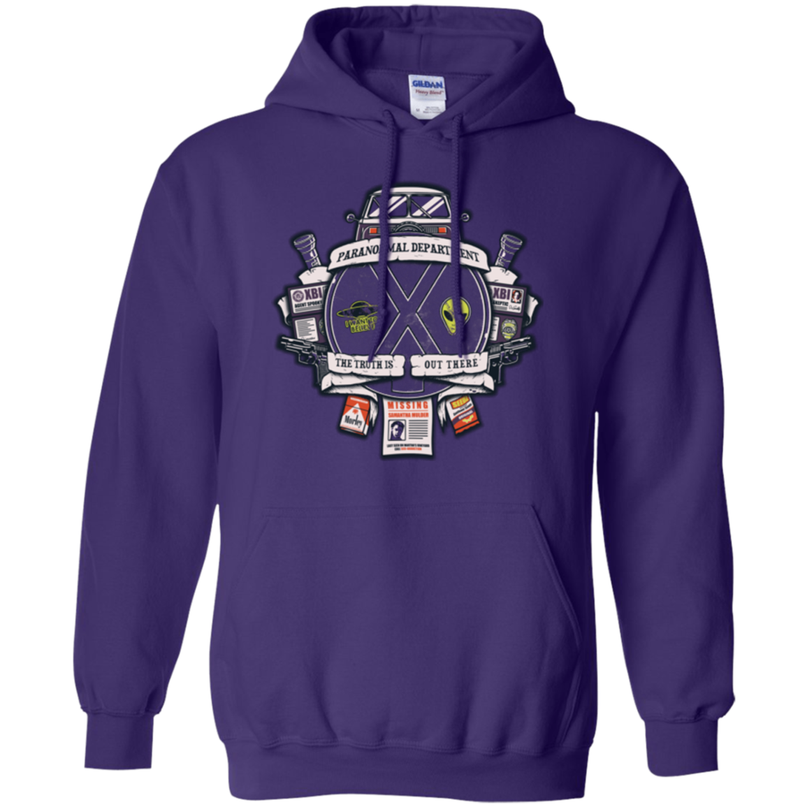 Paranormal files Crest Pullover Hoodie