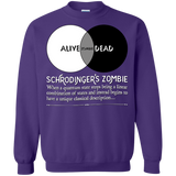 Schrödinger's Zombie Crewneck Sweatshirt