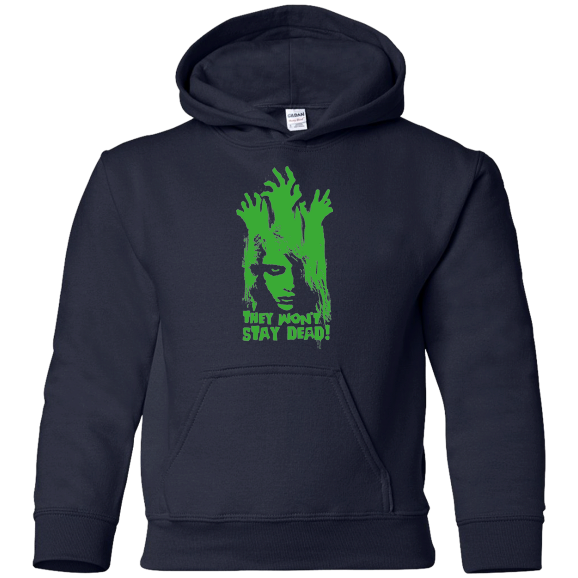 They Wont Stay Dead Youth Hoodie