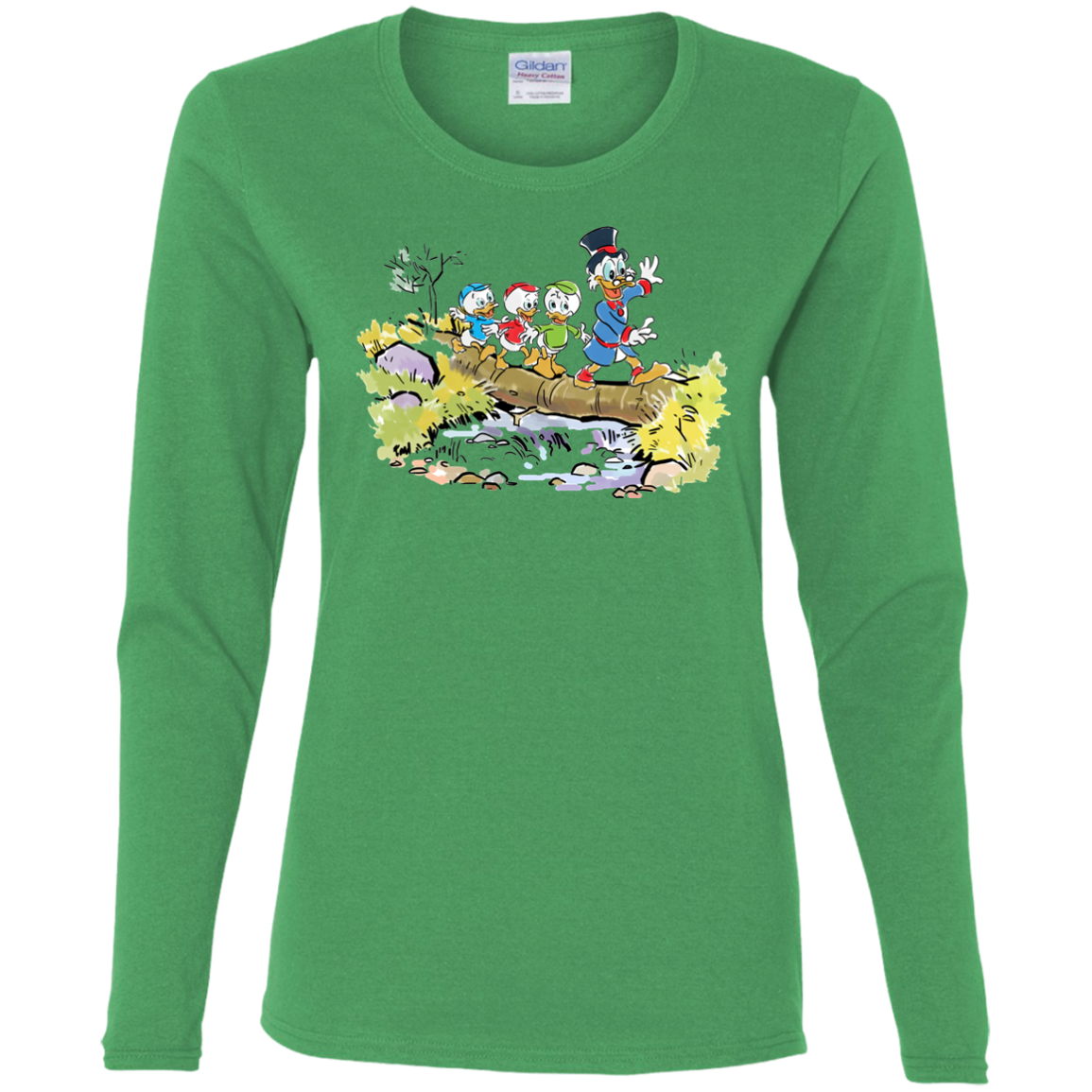 Duck Tails Women's Long Sleeve T-Shirt