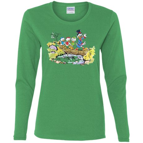 Duck Tails Women's Long Sleeve T-Shirt