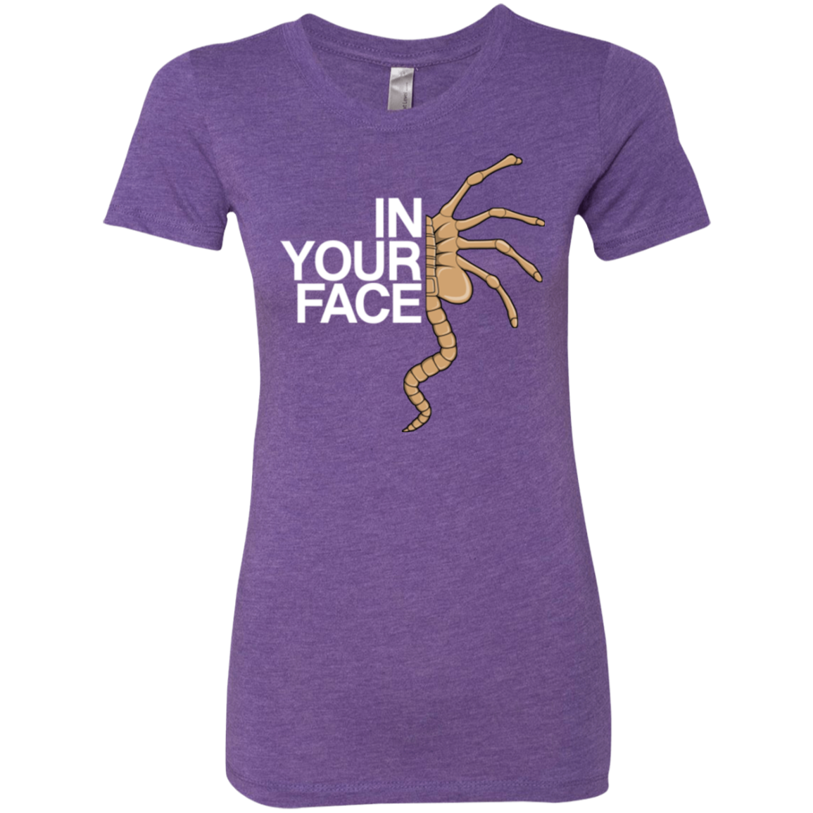 IN YOUR FACE Women's Triblend T-Shirt