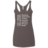 Japanese Women's Triblend Racerback Tank