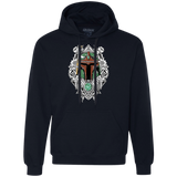 Mandalorian Warrior Premium Fleece Hoodie