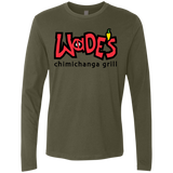 Wades Grill Men's Premium Long Sleeve