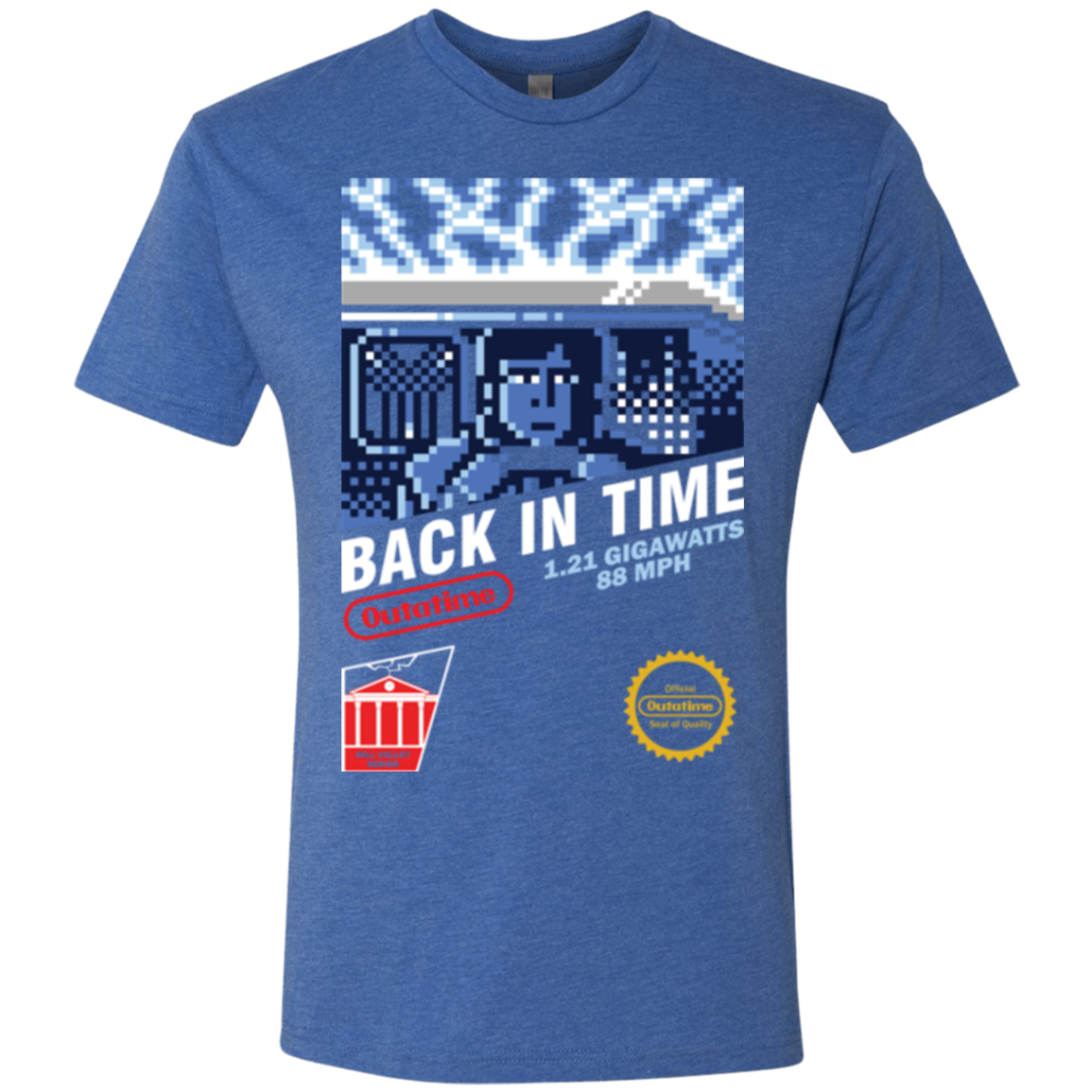 Back In Time Men's Triblend T-Shirt