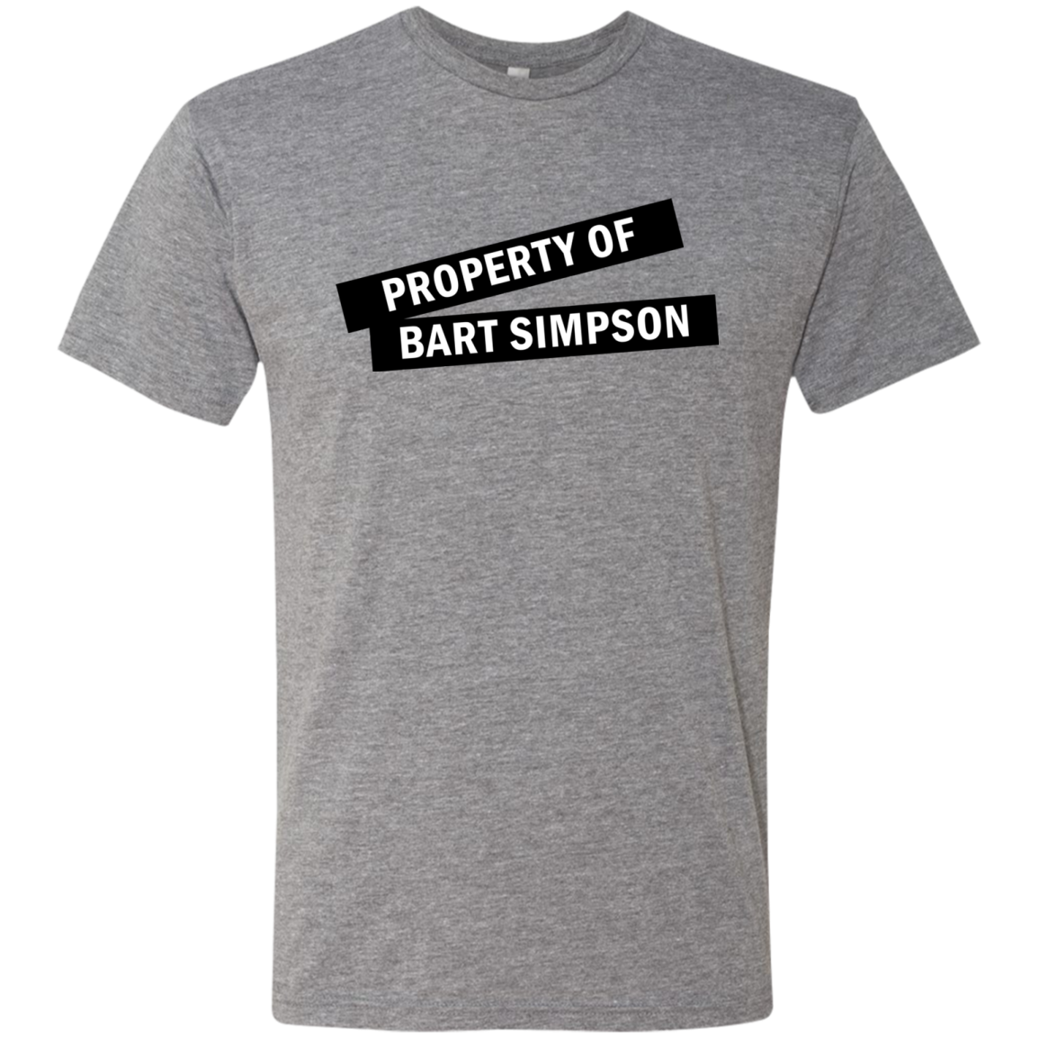 Bart Simpson Men's Triblend T-Shirt