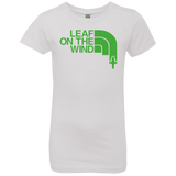 Leaf on the Wind Girls Premium T-Shirt