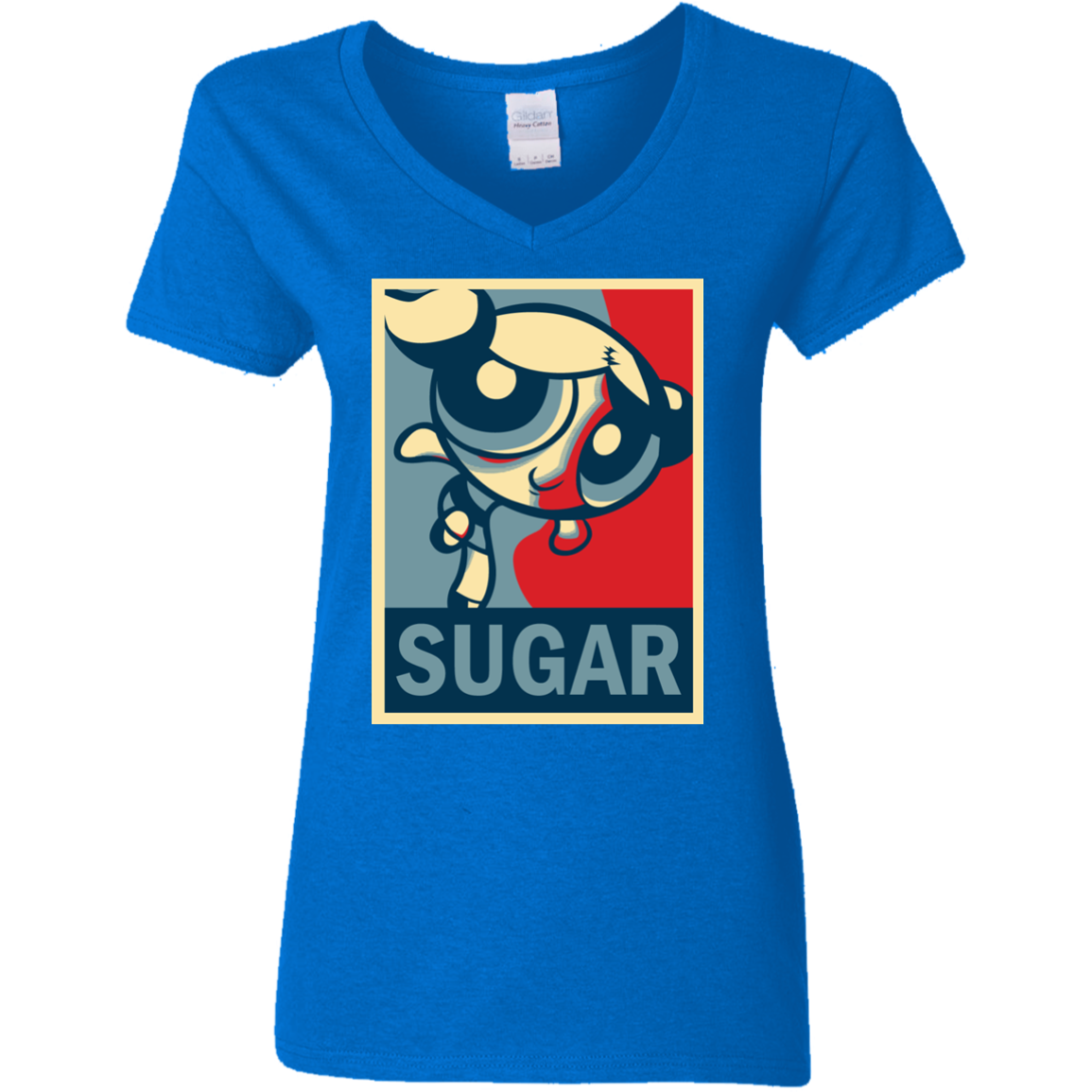 Sugar Powerpuff Women's V-Neck T-Shirt