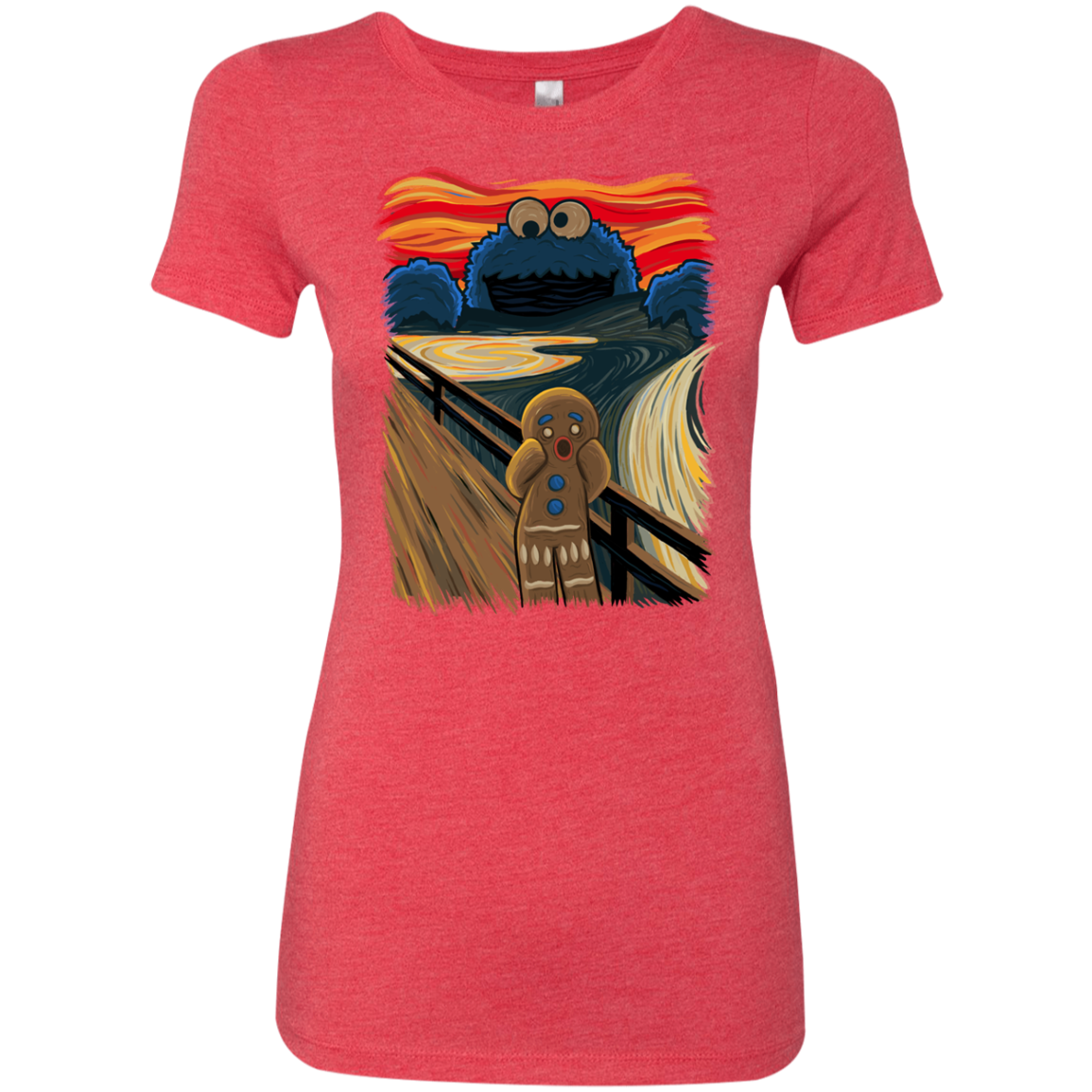 The Cookie Muncher Women's Triblend T-Shirt