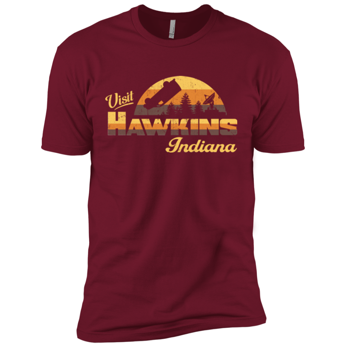 Visit Hawkins Men's Premium T-Shirt