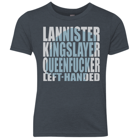 Lannister Left Handed Youth Triblend T-Shirt