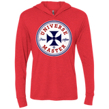 Universe Master Triblend Long Sleeve Hoodie Tee
