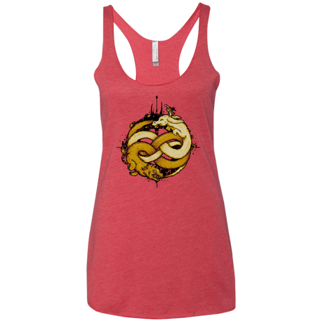 NEVERENDING FIGHT Women's Triblend Racerback Tank